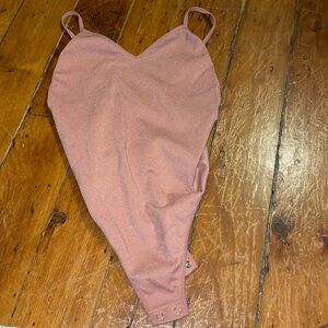 Small pink bodysuit